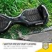 Swagtron T881 Startup Self-Balancing Hoverboard with SentryShield Quantum Battery Protection, Red