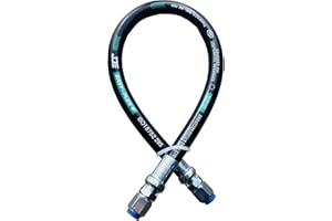 GENERIC Haichy 26711-06-06-48 Hydraulic Hose Swivel Assembly 3/8" Hydraulic Hose with Female JIC X Female JIC, 48" Long, 4785 PSI