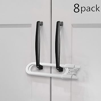 Amazon Com Cabinet Locks Child Safety 8 Pack Cabinet Locks