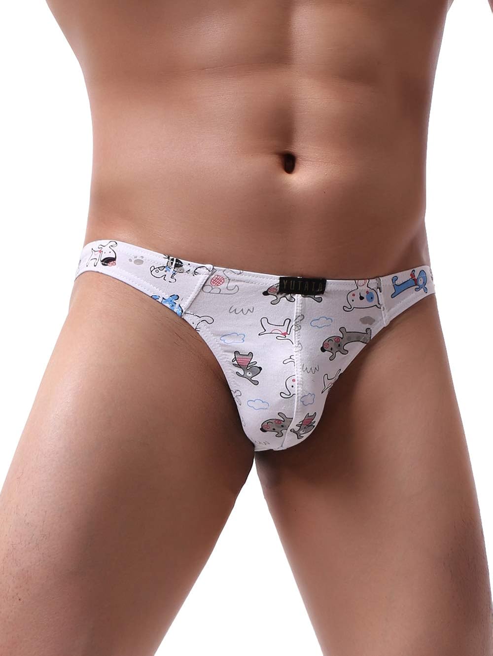 iKingsky Men's Cartoon Cotton Thong Underwear Lovely Mens T-Back Under Panties at  Men’s Clothing store