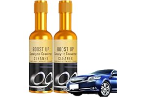 Catalytic Cleaner, Boost up Catalytic Convertor Cleaner, Fuel and Exhaust System Cleaner, for Gas and Diesel Car(2PC)