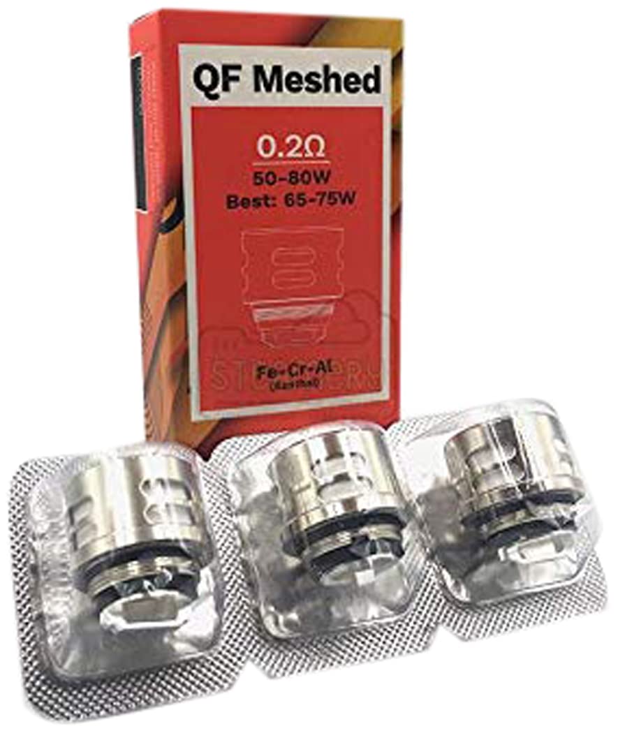 Vaporesso QF Meshed Coil 0.2 Ohm 3 Pack Nicotine Free