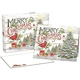 Lang, Pine Forest Boxed Christmas Cards (18 pack) w/Decorative Box by Susan Winget