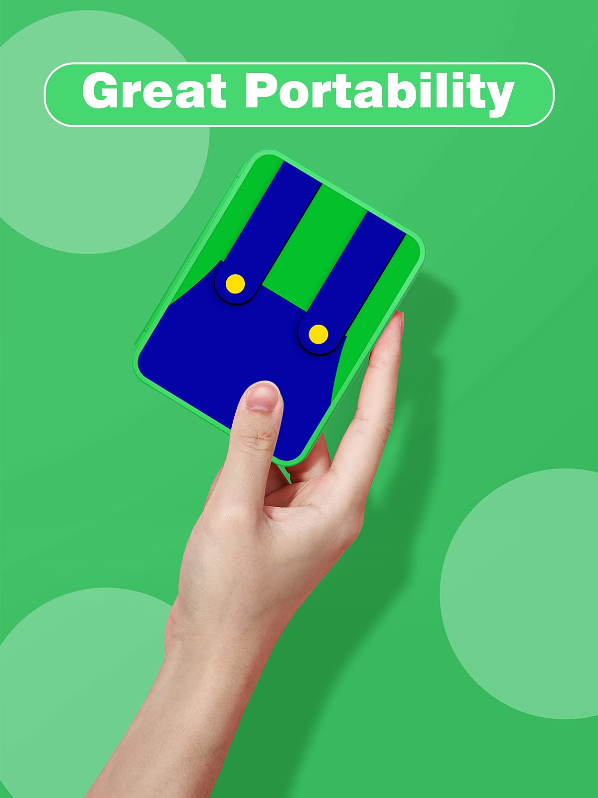 MoKo 16 Game Card Case Compatible with Nintendo Switch/Switch Lite/Switch OLED 2021, Switch Games Holder case for SD Card&Switch Game Card, Portable Game Card Holder Cartridge Storage Box, Luigi Green