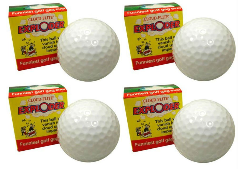 Exploding Golf Ball Four Pack by CloudFlite Pricepulse