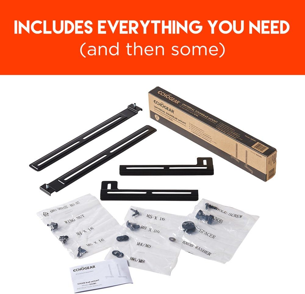 echogear soundbar mount