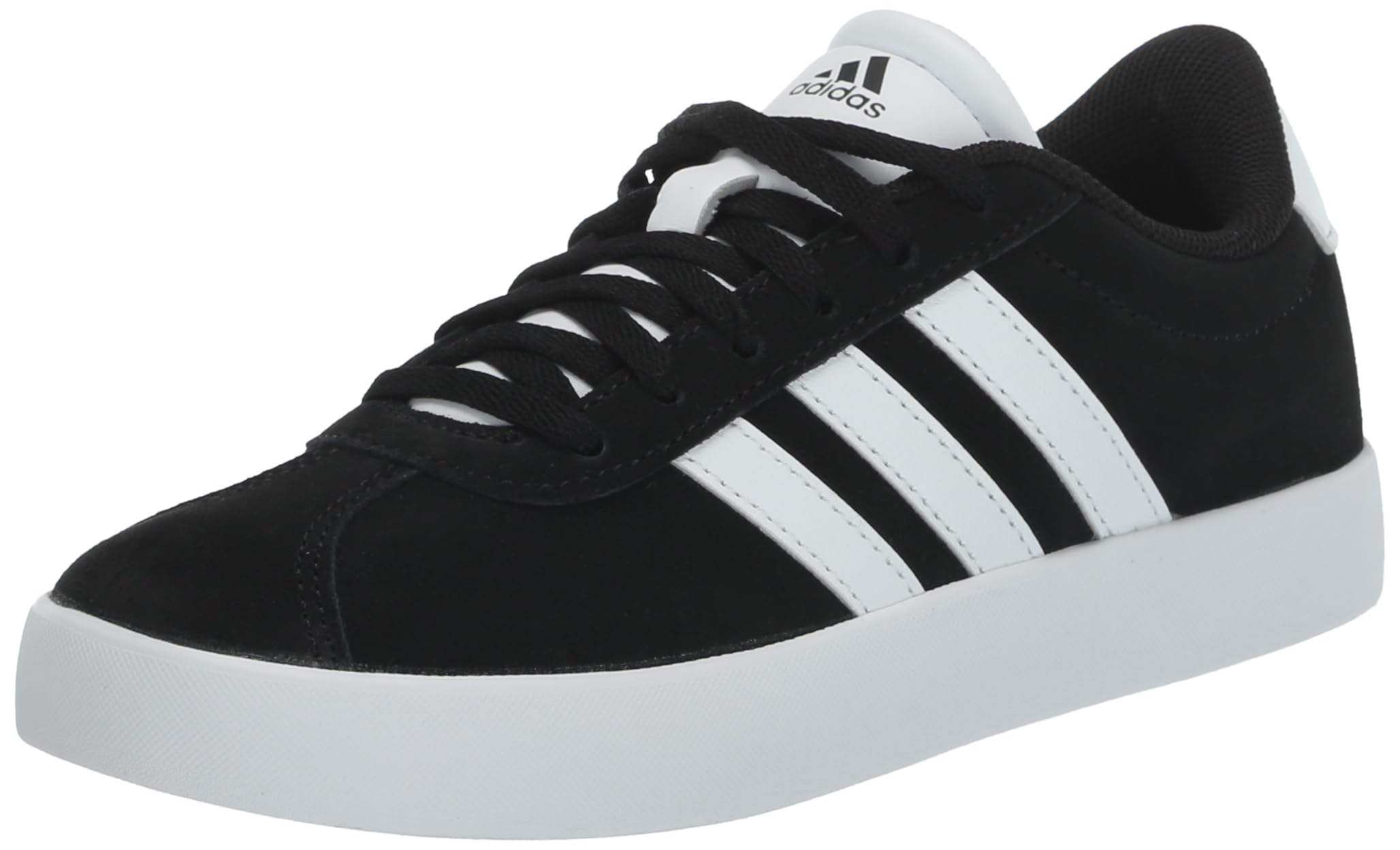 adidas Unisex-Kids VL Court 3.0, Black/White/Black, 9K Image