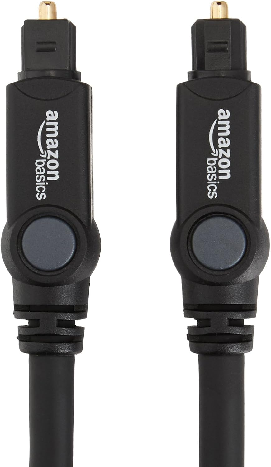 Basics Digital Optical Audio Toslink Sound Bar TV Cable - 6 Feet: Home Audio & Theater