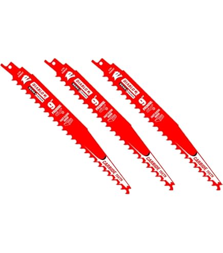 Diablo Demo Demon Carbide Teeth Reciprocating Saw Blades for