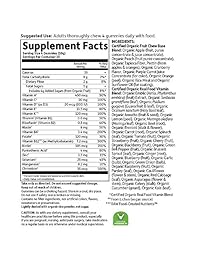 Garden of Life mykind Organics Gummy Multi - Baya - 120 masticables de frutas orgánicas,...