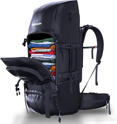 Prärieulv Backpacker Rucksack Set – 70L Trekkingrucksack Wanderrucksack