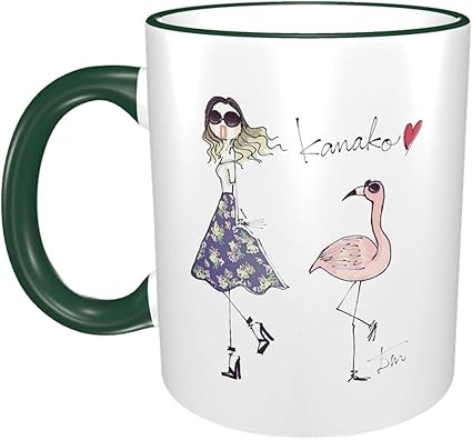 Amazon 三浦大知ディズニー マグ マグカップ コーヒーカップ かわいい セラミック 耐熱カップ セラミック ティーカップ 朝食カップ オフィス マグ おしゃれ 暖かい心 ホーム キッチン