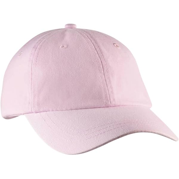 BESTUM Classic Adjustable Baseball Cap For Women & Men - 100% Cotton Floppy Hat In Rose Red - View #6