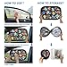 Bespick Car Window Sun Shades for Baby Car Sun Blocker with Cartoon Pattern - Auto Sunshades Protectors - Blocks Harmful UV Rays Sunlight Heat - Protection Your Kids and Pets(2 Pack) (A)
