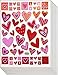 Jazzstick 430 Valentine's day Red & Pink Heart Stickers 10 sheets (VST01A19)