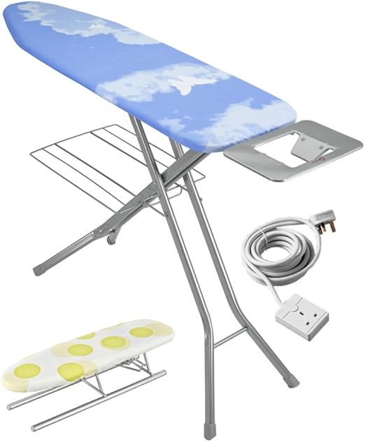 Metaltex Orione Special Ironing Set, Extension Power Lead and Sleeve