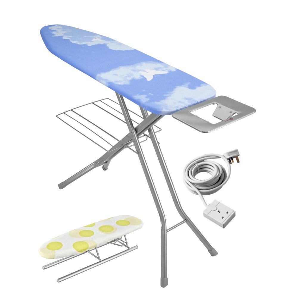 Metaltex Orione Special Ironing Board Set with Extension Power Lead and