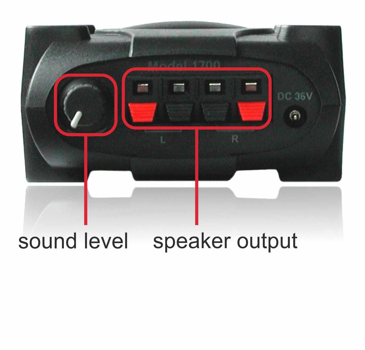 Amphony Wireless Speaker Kit with one Wireless Amplifier Model 1700