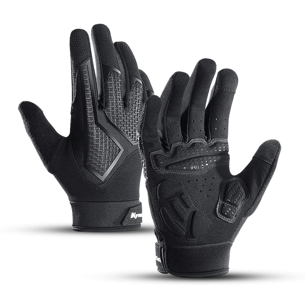 Leather Padded Cycling Gloves Amazon KynciLOR Mountain Bike Gloves