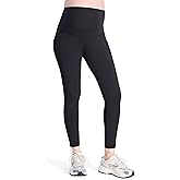 Motherhood Maternity Women's High Waist Over The Belly Pregnancy Workout Active Pocket Legging