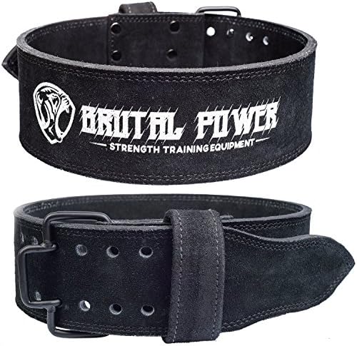 Powerlifting Belt Final Sale - Weight Lifting Belt for Women and Men - Leather, Durable, with Buckle Strap for Weightlifting, Deadlift, Workout and Training