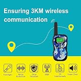 Nestling Walkie Talkies 3 Pack Camouflage 8 Channel 3KM Range Kids Toy 2 Way view 4