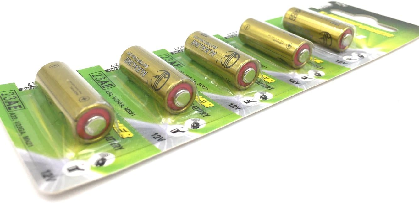 Alkaline Battery 23A/27V 12V - Pack of 5 TP23AE/TP27AE (23A 12V) - Image 3