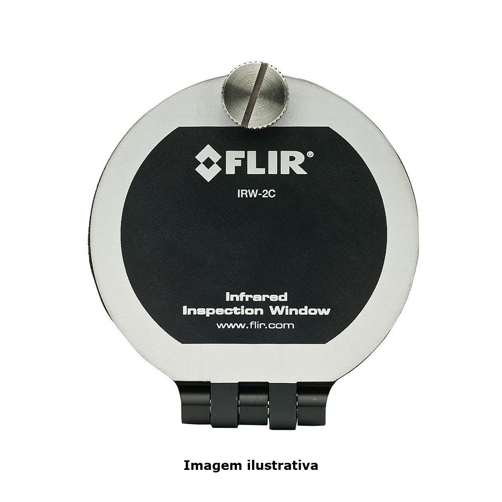 FLIR 19250-200 IRW Stainless Steel Infrared Window, 2"