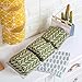 Transer Wall Mounted 3 Bags Storage Bag Over the Door Storage Pockets Wall Door Closet Hanging Storage Bag Organizer (Green)