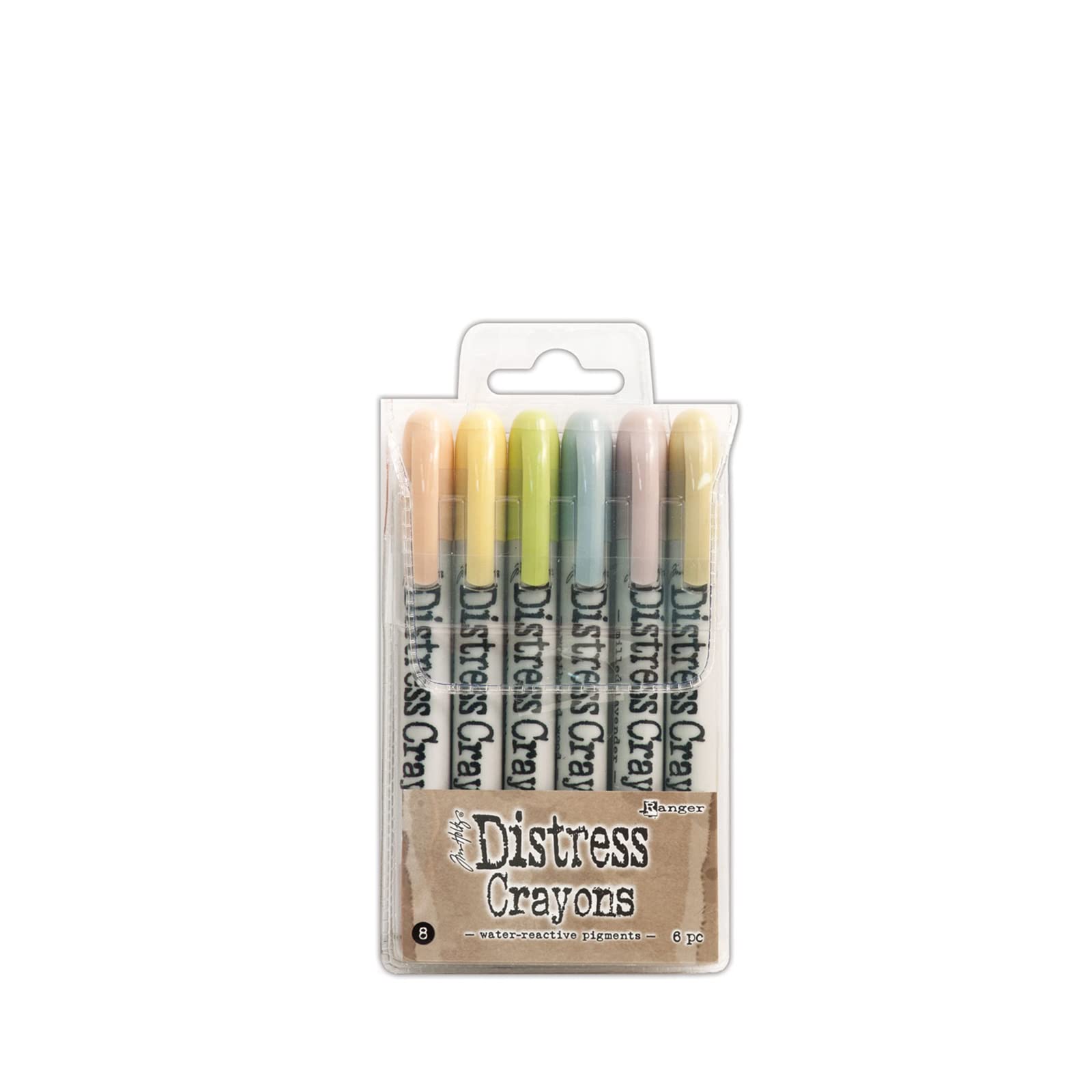 Ranger Tim Holtz RGRTDBK.51787 Distress Crayon Set, Multi-Colour, 8.89 x 14.6 x 1.27 cm