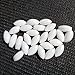 Magnetic Stirrer Stir Bar PTFE Magnetic Mixer Stir Bars (5X10mm, Olive Shape, 10pcs)