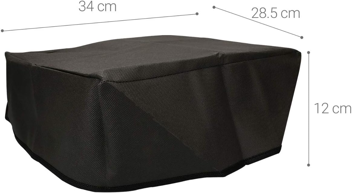 kwmobile Cover Compatible with Epson EB-U05 / EH-TW650 / EB-S39 - Durable and Resistant Projector Dust Cover - Dark Grey: Computers & Accessories