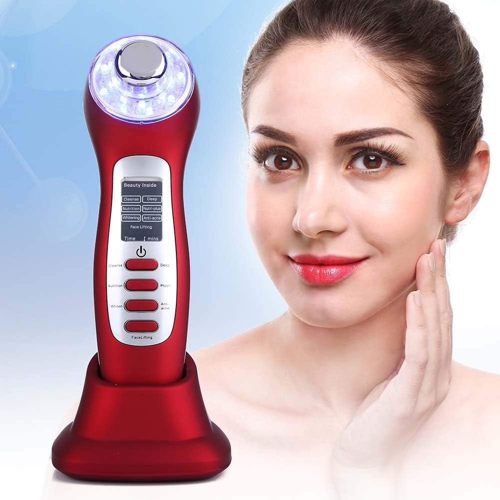 Electric Facial Massager, 7 In 1 Frequency Machine Skin Expert