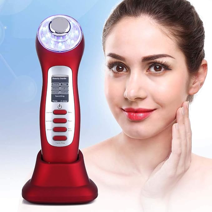 Electric Facial Massager, 7 In 1 Frequency Machine Skin Expert