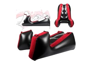 Inflatable Sex Sofa Chair – Ergonomic Air Cushion Ramp for Couples | Soft-Pile Surface, Multi-Airbag Support & Leg-Splitting 