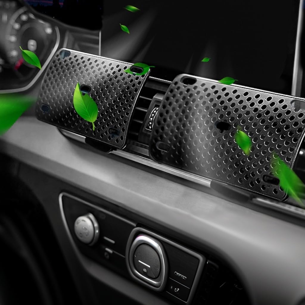 Photo 1 of 2 Pack Air Vent Car Mount &Wind Deflector- Universal AC Vent Mount, Fits All Vehicles - Safe Design for Kids & Passengers