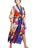 Bsubseach Women Beachwear Turkish Kaftans Long Swimsuit Cover up Caftan Beach Dress