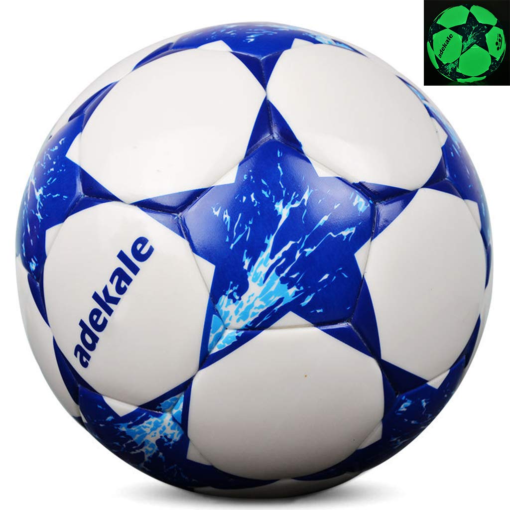 Lecc Fútbol Fluorescente, Balón Fútbol Tamaño Oficial (Tamaño 5 ...