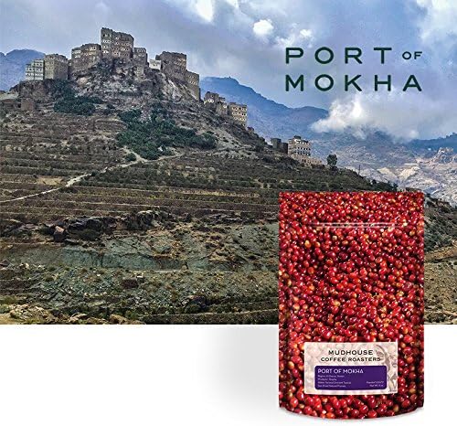 Mudhouse Port of Mokha, Al-Durrar, Yemen - 8 oz. - Hand-Roasted Fresh to Order, Whole Bean Specialty Coffee