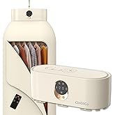 Portable Clothes Dryer, Clothes Dryer Hold 12 Items Up, With Time Setting、Remote Control, Portable Dryers For Laundry, Apartments, RV, Travel, Low noise、Energy Saving (White)