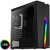 Gabinete Gamer Mid Tower RGB BOLT, Aerocool, Acessórios para Computador