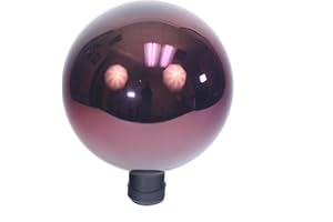 Echo Valley 8103 10-Inch Glass Gazing Globe, Mauve