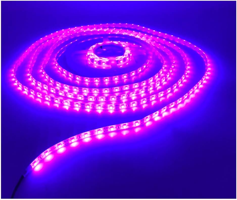LEDMY Pink Led Strip Lights,16.4ft Led Light Strip 3528 Led
