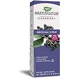 Nature's Way Original Sambucus Elderberry Syrup, Herbal Supplements, Gluten Free, Vegetarian, 8 Ounce (Packaging May Vary)