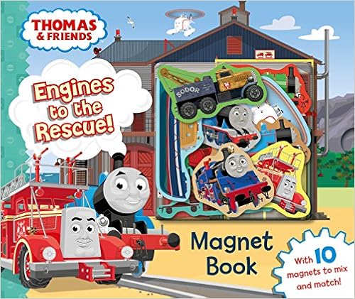 Livres Couvertures de Thomas & Friends: Engines to the Rescue! Magnet Book (Inglés) Libro de cartón – 30 junio 2016