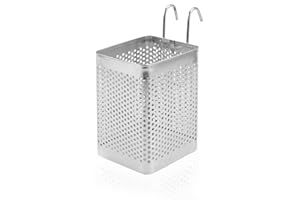 VIKROM Stainless Steel Utensil Holder for Kitchen Counter Dishwasher Chopstick Basket for Countertop Chopstick Spoon Spatula Holder Dryer Rack Utensil Caddy for Kitchen Counter Utensils Holder for Dish Rack