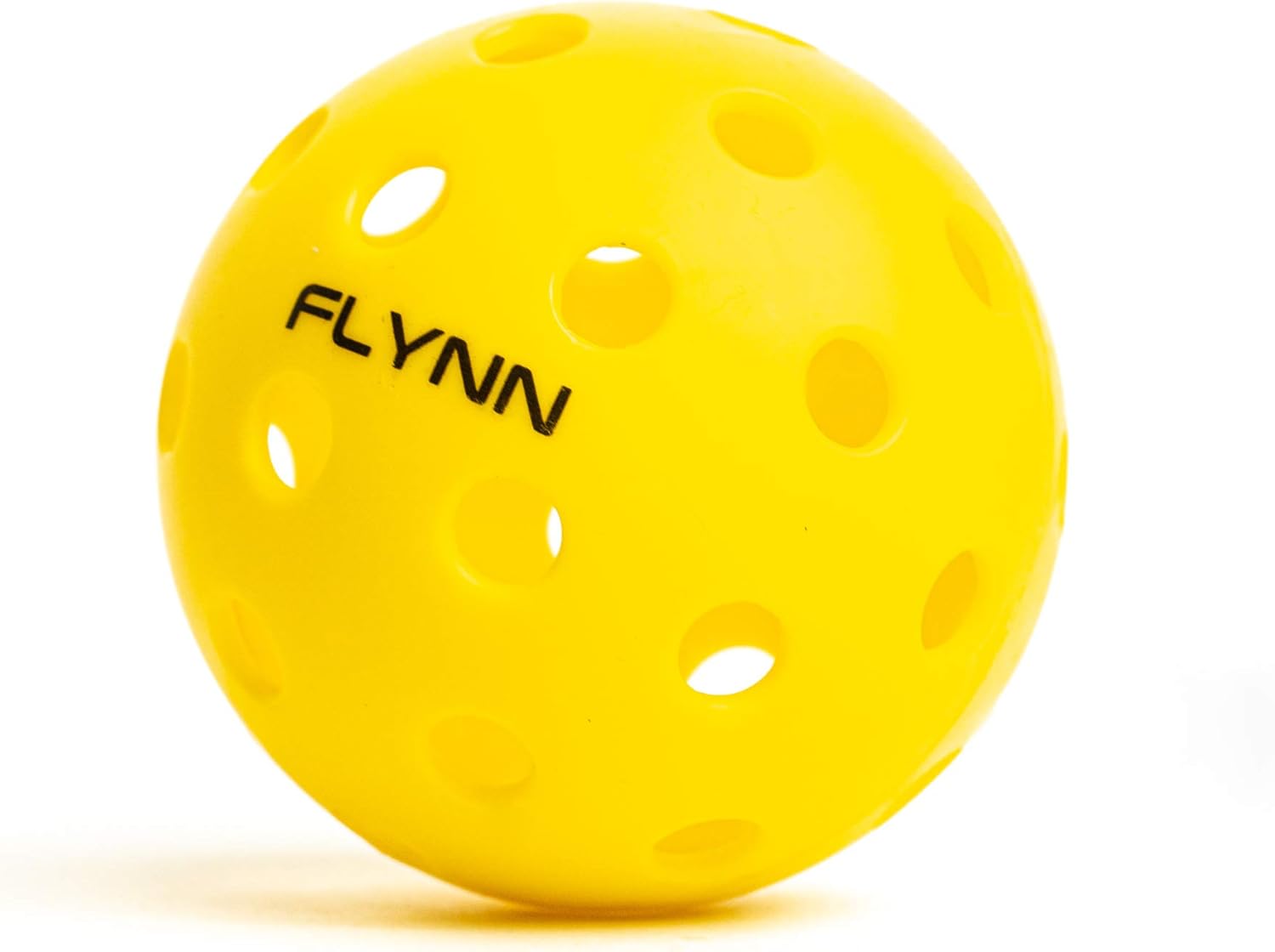 Flynn Outdoor 40 Pickleball Balls Bright Yellow Pickle