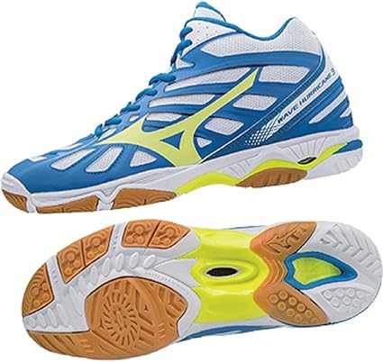 mizuno wave hurricane 3 uomo bianche
