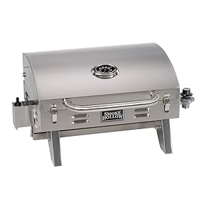 Masterbuilt 205 Stainless Steel Gas Grill, Tabletop