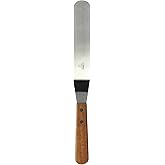 Winco Blade Offset Spatula, 7.75-Inch, Medium, Stainless Steel, Brown